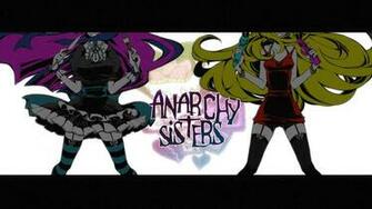 Anarchy Sisters Wallpaper Panty Stocking With Garterbelt
