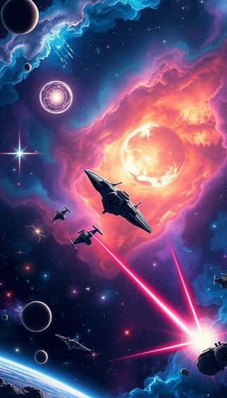 Star Wars Space Background Powerpoint