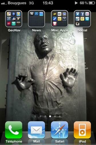 Han Solo In Carbonite Best Star Wars Wallpaper For iPhone