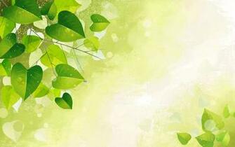 Art Leaf Wallpaper HD Green Vector