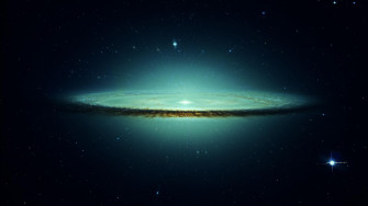 Wallpaper Space Light Stars 4k