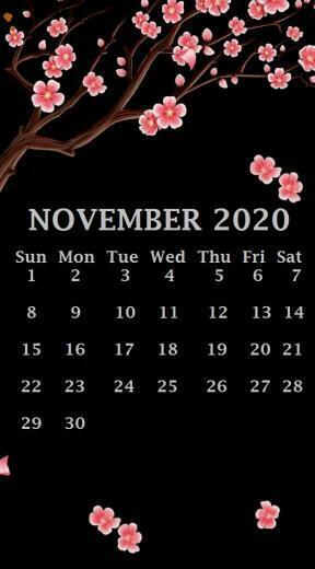 iPhone Calendar Wallpaper