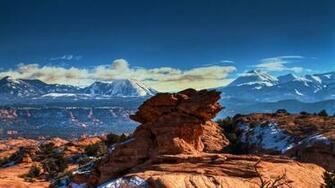 Moab Utah Mountains High Definition Wallpaper HD