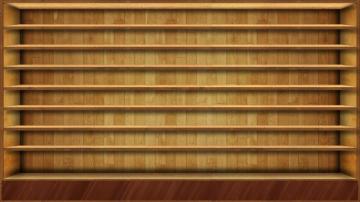 Desktop Icon Shelf Wallpaper On