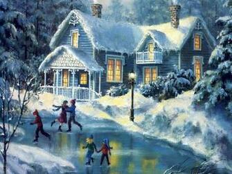 Winter Scene Desktop Background