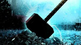 Thors Hammer Wallpaper