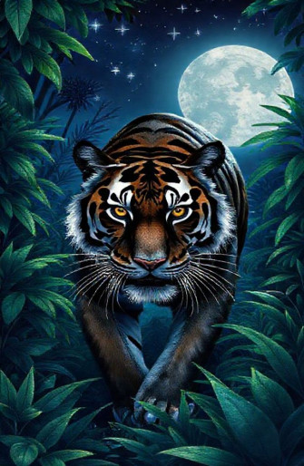 Black Tiger Wallpaper