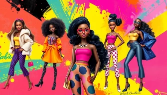 Black Barbie Wallpaper