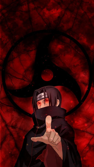 Itachi Uchiha Sharingan Background Wallpaper Mobcup