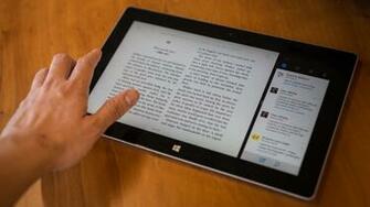 Testing Microsoft Surface As Tablet Tested
