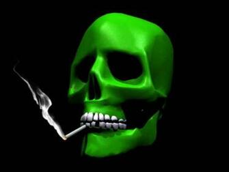Awesome Smoke Photography Skull Wallpaper 3d