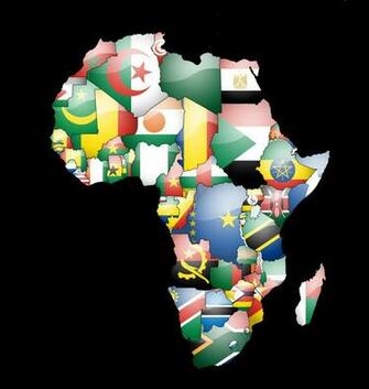 Africa Map Wallpaper