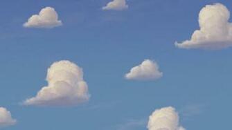 Pulls Back And We See A Sky That Very Closely Resembles The Wallpaper