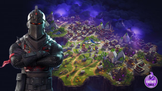 Black Knight Fortnite Wallpaper 4k