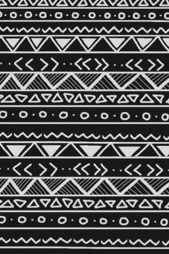 Black And White Tribal iPhone Wallpaper Background