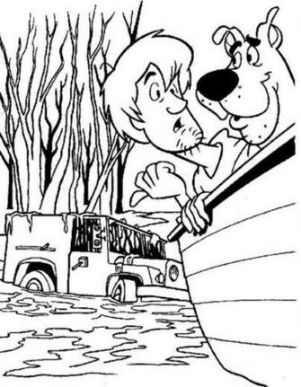Scooby Doo And Shaggy Coloring Games