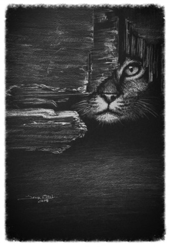 Drawing Black And White Wallpaper