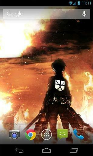 Attack On Titan Live Wallpaper Screenshot