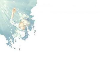 Wallpaper Art Re Boy Water Bubbles Minimalism