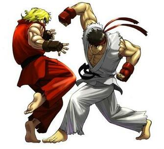 Street Fighter Wallpaper Ryu Ken Masters