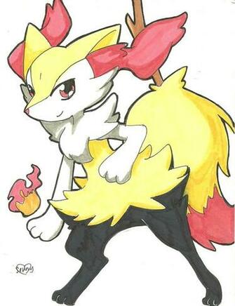 Braixen By Senchansart