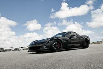 Black Chevrolet Corvette Z06 4k UHD Wallpaper