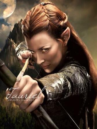 Tauriel By Sprsprsdigitalart