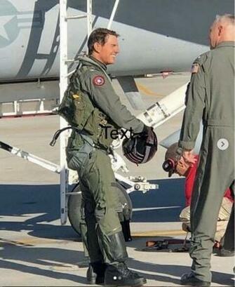 Tom Cruise Reunites With An F Tomcat On Snowy Set In Tahoe