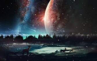 Universe Scenery Wallpaper HD