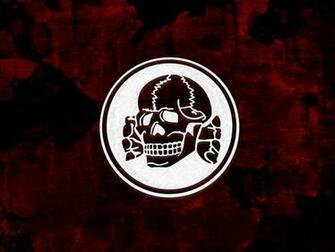 Totenkopf On Red Wallpaper By Landstormer