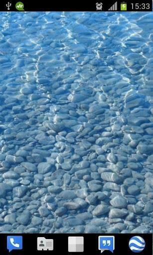 Bigger Stones In Water Live Wallpaper For Android Screenshot