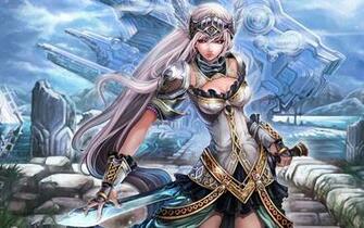 Sci Fi Woman Warrior Wallpaper