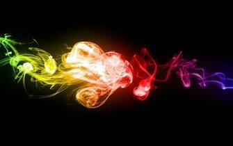 Colorful Smoke Wallpaper