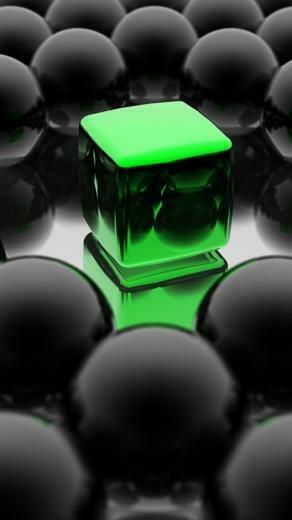 Green And Black iPhone Wallpaper S 3g