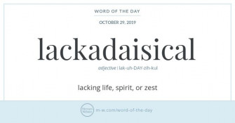 Lackadaisical Definition Wallpaper