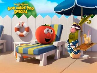 Bob At Holiday Inn Express Veggie Tales Wallpaper