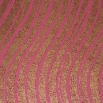 Modern Ruby Red Waves Wallpaper R3640 Sample Contemporary