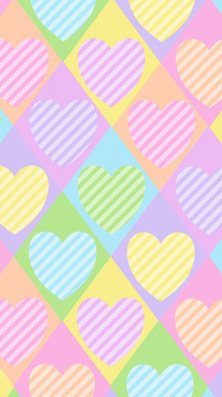 Phone Wallpaper Background Lock Screen Mixed Pastel Stripey