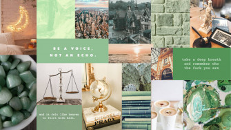Sage Green Desktop Wallpaper