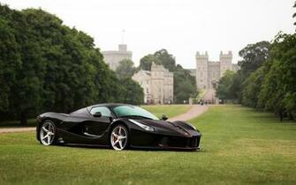 Wallpaper Of Vehicles Ferrari Laferrari Black Car