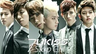 U Kiss Stop Girl Wallpaper