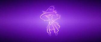 Wallpaper Pokemon Lilac Mismagius Dual Wide