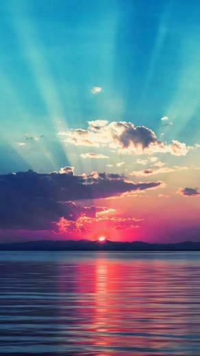 Sunset Ocean Mobile Wallpaper