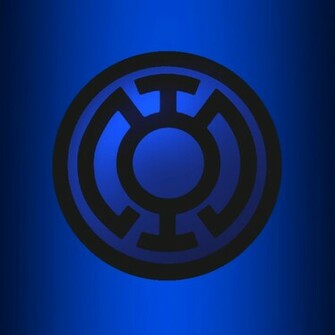 Blue Lantern iPad Background By Kalel7