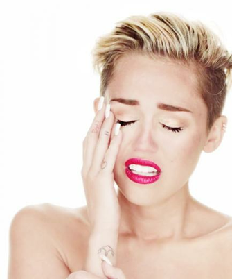 Miley Cyrus Wrecking Ball Photo