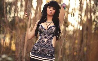 Girl In Corset With Tattoo On Hand Wallpaper And Image