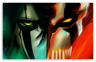 Bleach Ulquiorra Cifer Kurosaki Ichigo HD Wallpaper For Standard