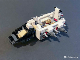 The Emperor Arrives Aboard Lego Star Wars Imperial Shuttle