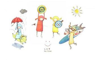Daydream Hand Drawn Cute Wallpaper HD