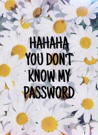 Hahaha You Don T Know My Password Wallpaper